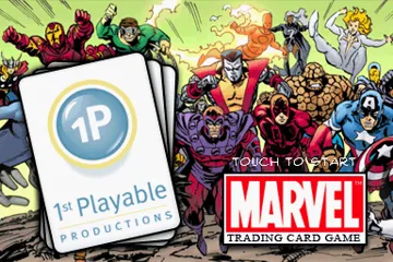 Marvel Trading Card Game (USA) screen shot title